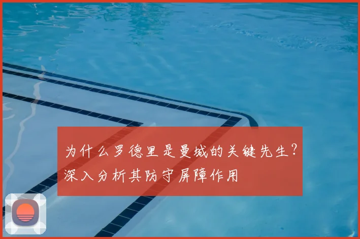 为什么罗德里是曼城的关键先生?深入分析其防守屏障作用
